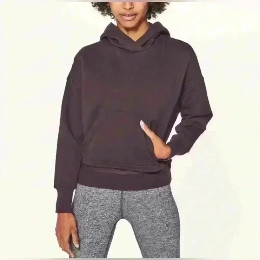 271. Lululemon Warm Down Hoodie Sz 4 In Pelt